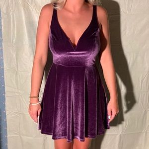 NWT Purple Kimchi Blue Skater Dress